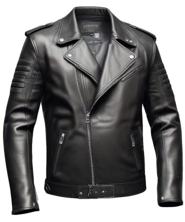 Avant-Garde Leather Jacket