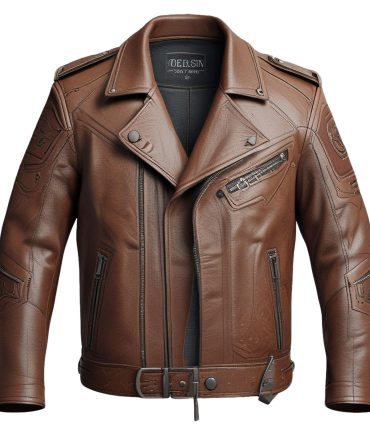 Avant-Garde Leather Jacket