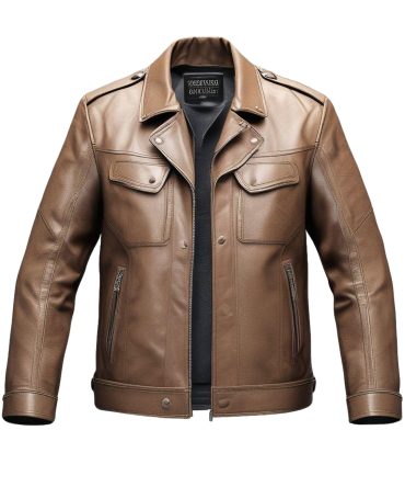 Luxe Explorer Leather Jacket