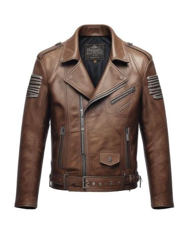Avant-Garde Leather Jacket