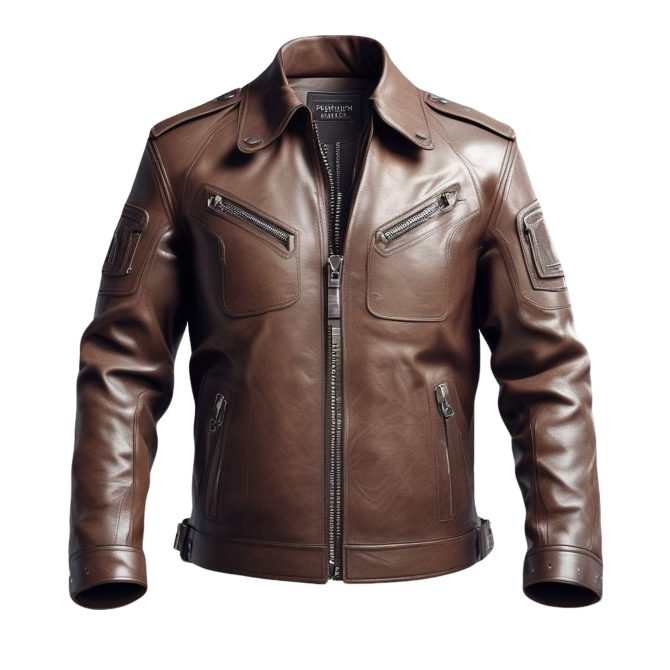 Brown Leather Jacket