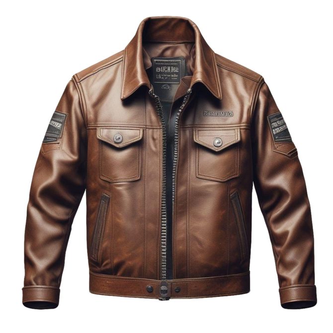 Brown Leather Jacket