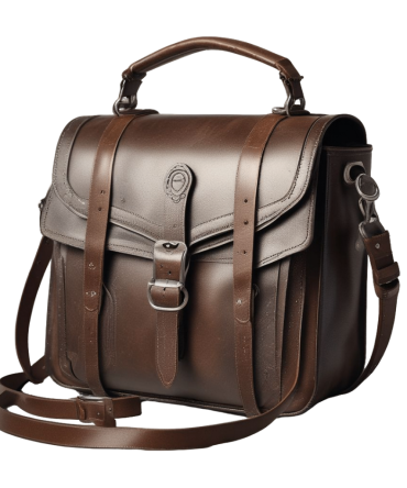 Brown Leather Satchel Bag