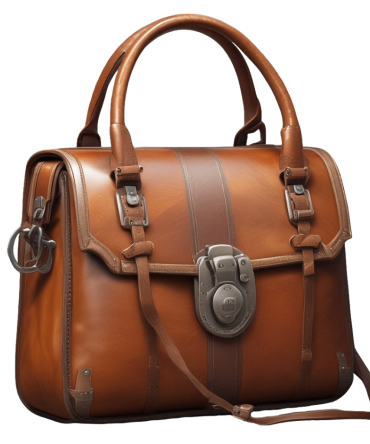 Handbag with Sturdy Handles