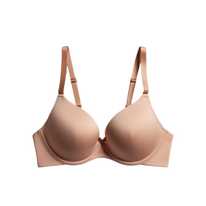 Beige Comfort Support Bra