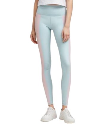 Chevron Elegance Light Blue Leggings