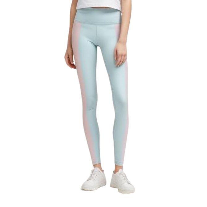 Chevron Elegance Light Blue Leggings