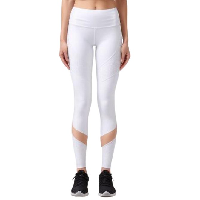 Chevron Elegance Light Blue Leggings