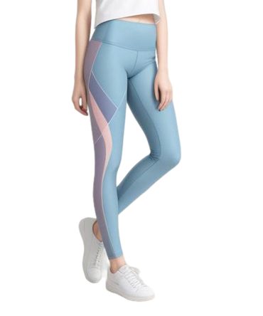 Colorful Geometric High-Waisted Leggings