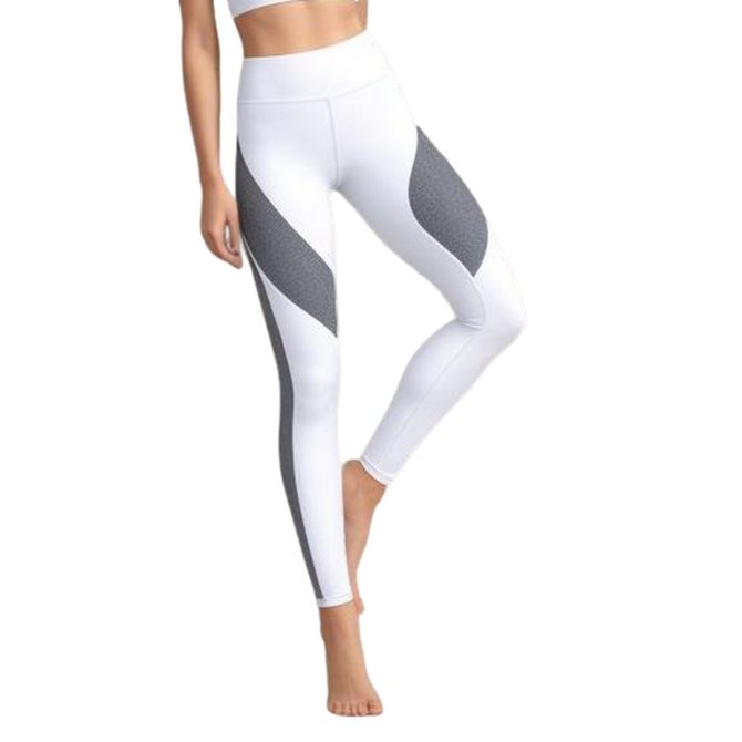 Geometric Pattern High-Waisted Leggings